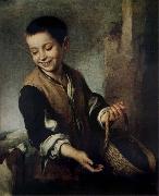 Boy with A Dog Bartolome Esteban Murillo